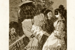 Goya, les caprices N°6, Personne ne se connaît, 1799 - Wikimedia commons, domaine public