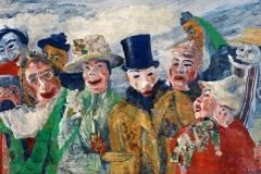 James Ensor, l’intrigue, 1890 - wikimedia commons, domaine public