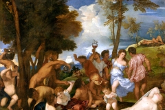 La Bacchanale des Andriens, Titien, 1526 - wikimedia commons, domaine public