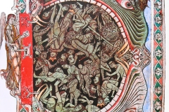 Les mâchoires de l’enfer, psautier d’Henri de Blois, 12ème siècle - wikimedia commons, domaine public