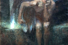 Lucifer, Franz von Stuck, 1890 - wikimedia commons, domaine public