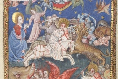 Le triomphe du Christ, Apocalypse flamande, 1500, BnF-Source gallica.bnf.fr/BnF
