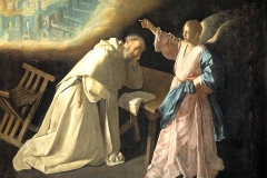 La vision de la Jérusalem céleste, Zurbaran, 1629 - wikimedia commons, domaine public