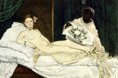 Olympia, Edouard Manet, 1863 - Wikimedia commons, domaine public