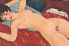 Nu, Amadeo Modigliani, 1917 - Wikimedia commons, domaine public