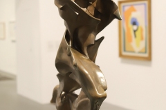 L’homme en mouvement, Umberto Roccioni, 1913 MoMA, New York	Wikimedia commons, domaine public -Par WMpearl-travail personnel,