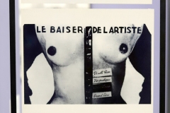 Le baiser de l’artiste Orlan, performance foire d’art contemporain, 1977 - SL2022