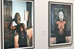 Les demoiselles de Porto Novo, leonce raphael Agbodjelou, 2014, exposition Musée du quai Branly -SL2020