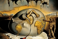 Salvador Dali, Enfant géopolitique observant la naissance de l'Homme nouveau, 1943