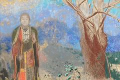 Odilon Redon, le bouddha, 1906-1905 - wikimedia commons, domaine public