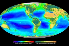 Biosphère - wikimedia commons, SeaWiFS Project, NASA/Goddard Space Flight Center and ORBIMAGE