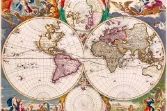 Nicolaes Visscher, Orbis Terrarum Nova et Accuratissima Tabula, 1658 - wikimedia commons, domaine public