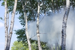 Fujiko Nakaya, sculpture de brouillard, 2018 - SL