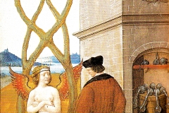 Jean Perréal, la complainte de la Nature à l'alchimiste errant, 1516 - wikimedia commons, domaine public