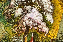 Samuel Palmer,  dans un jardin de Shoreham, 1830 - wikimedia commons, domaine public