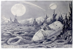 Croquis pour Voyage dans la lune , Georges Meliès - SL